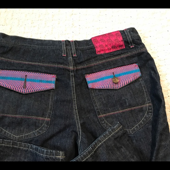 Class Player Men’s Embroidered Jeans Size 38 - Picture 7 of 7